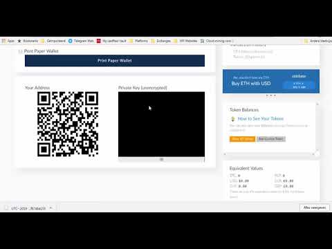 How to create Etherwallet Simple & Quick