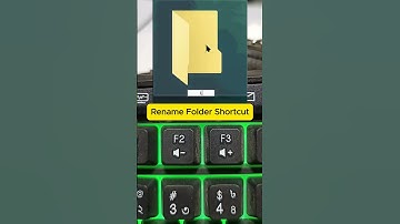 Rename Folder #windows #tricks #computer #pc #typing #msword #keyboard