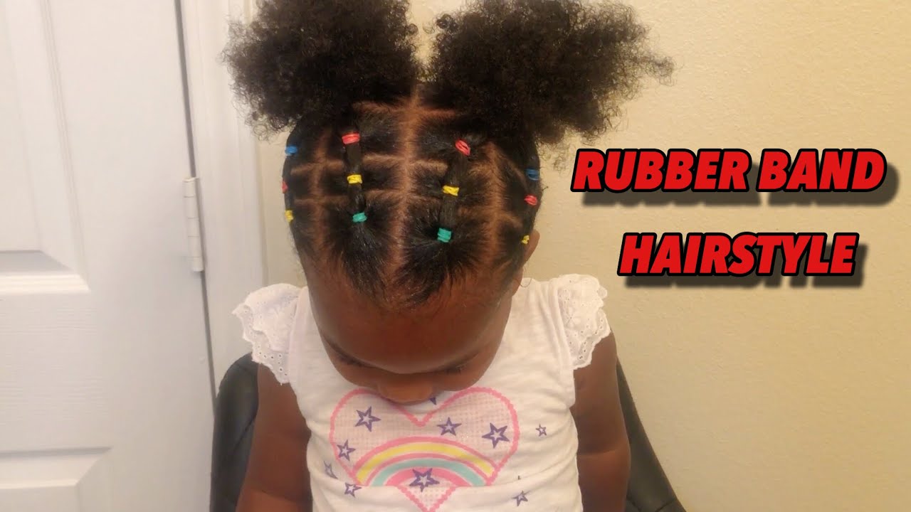 RUBBER BAND HAIRSTYLE PROTECTIVE HAIRSTYLE FOR TODDLERS ...