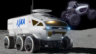 Toyota Space Vehicles - Lunar Cruiser and Moon Buggy!