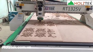 [ Holztek] máy cnc router 1 đầu cắt cách trang trí RT1325V