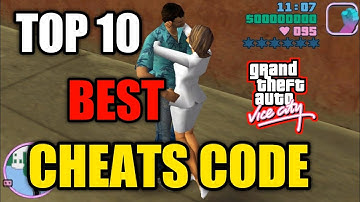 Top 10 | Top 10 Cheat Codes | GTA Vice City Top 10 Cheat Codes | Top 10 Best Cheats | SHAKEEL GTA