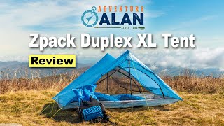 ZPACKS DUPLEXL TENT REVIEW | Best 2 Person UL Tent! by Adventure Alan & Co 2,525 views 1 year ago 6 minutes, 21 seconds