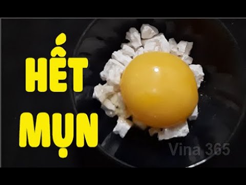 Da sạch mụn mịn màng không tỳ vết nếu dùng lòng đỏ trứng gà kết hợp với thứ này