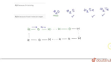 Amongest `H_(2)O,H_(2)S,H_(2)Se` and  `H_(2)` Te the one with highest boiling point is :