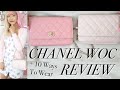 CHANEL WALLET ON CHAIN COMPARISON ♡ Classic VS Trendy CC + 10 Ways to Wear ♡ xsakisaki