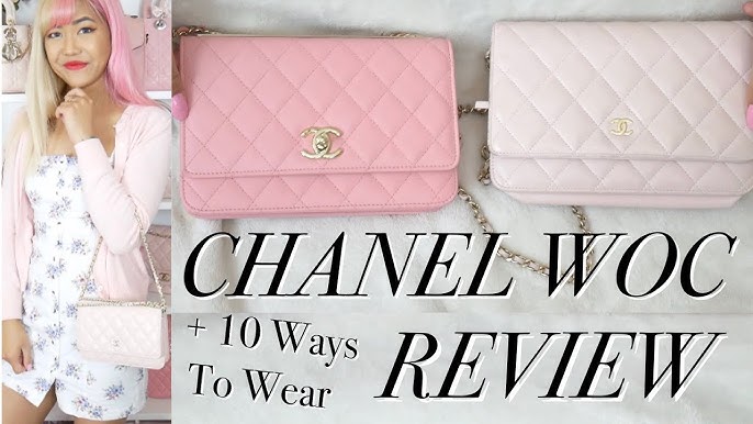 WHAT ACTUALLY FITS IN MY CHANEL WOC vs. SMALL CLASSIC FLAP 