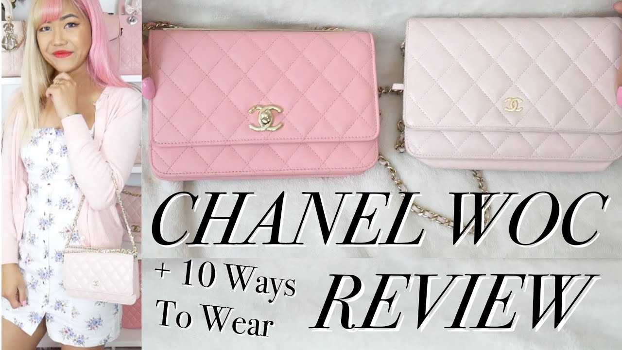 CHANEL WALLET ON CHAIN COMPARISON ♡ Classic VS Trendy CC + 10 Ways to Wear  ♡ xsakisaki 