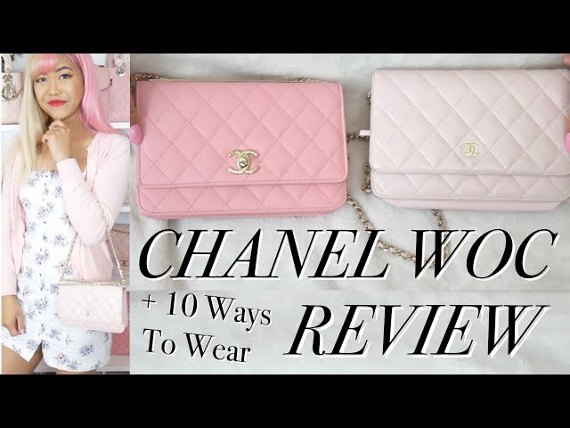 CHANEL WALLET ON CHAIN COMPARISON ♡ Classic VS Trendy CC + 10