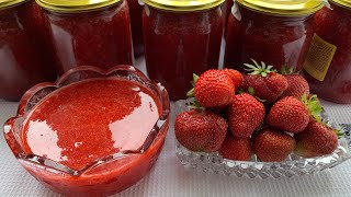 Клубника, протертая с сахаром. Домашняя заготовка на зиму.