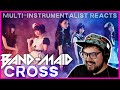 Multi-Instrumentalist Reacts to BAND-MAID &#39;Cross&#39; OG and LIVE
