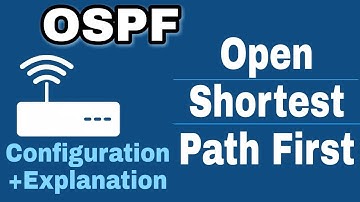 OSPF(Open Shortest Path First) - Configuration in Cisco Packet Tracer