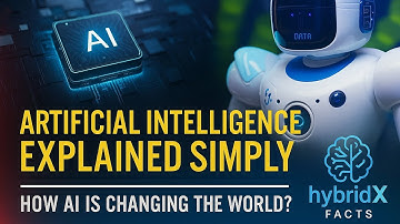 Artificial Intelligence Explained Simply | How AI Is Changing the World 🌍 | HybridX Facts