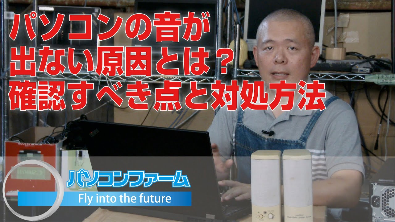 パソコンの音が出ない原因とは 確認すべき点と対処方法 パソコンファーム