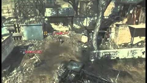 CoD MW3: Throwing Knife Kill