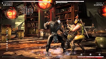 Mortal Kombat X - POST PATCH 9/1/15 Sub-Zero Unbreakable 42% COMBO