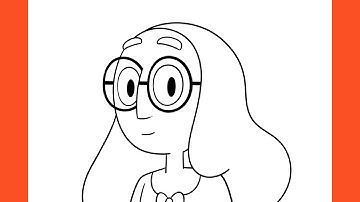 How To Draw Connie With Guidelines (Steven Universe)