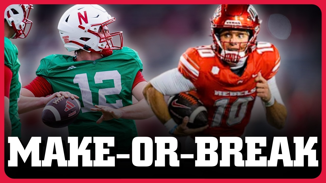 Nebraska Football's Quarterback Battle is ALREADY Decided | Andy Kendeigh | Hurrdat Sports Live