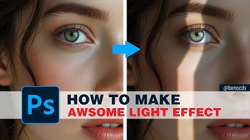 How to Create STUNNING Light Effects in Adobe Photoshop | Photoshop Tutorial 2025 #photoshop