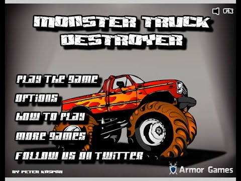 Monster Truck Destroyer - Full Walkthrough