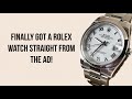 My First AD Issued Rolex! The Datejust 36 Reference 126200