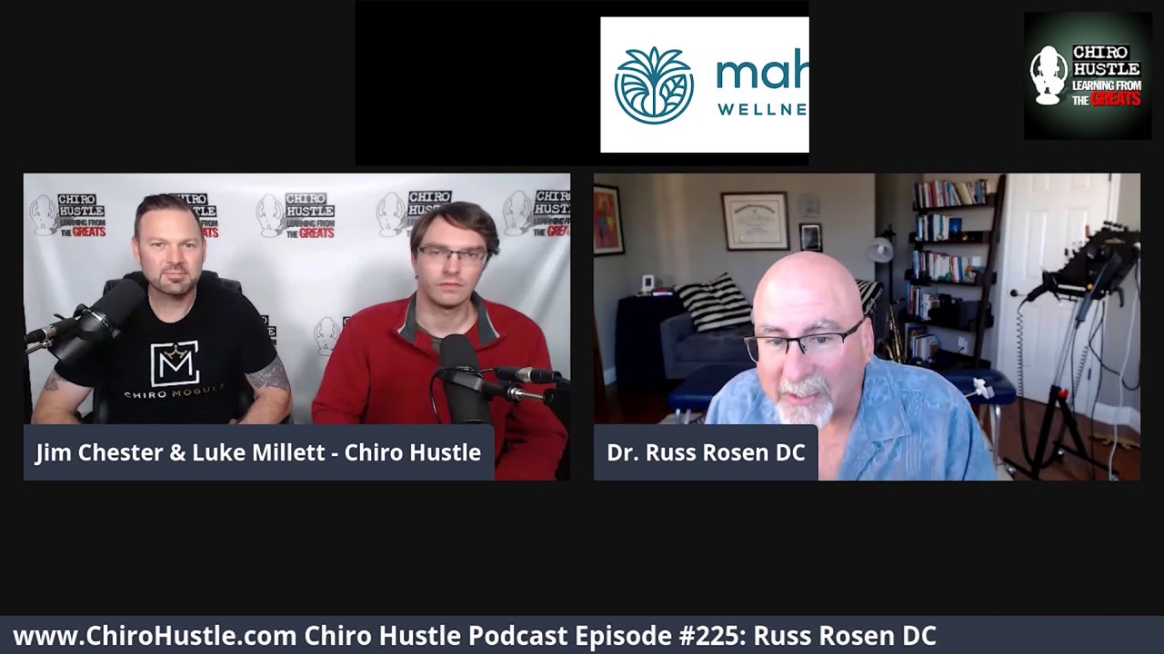 Old Brain and New Brain with Dr Russ Rosen DC - Chiro Hustle Podcast 225