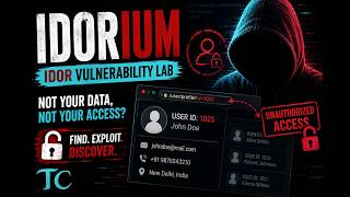 IDORium | IDOR Vulnerability Web Hacking Lab | ThunderCipher