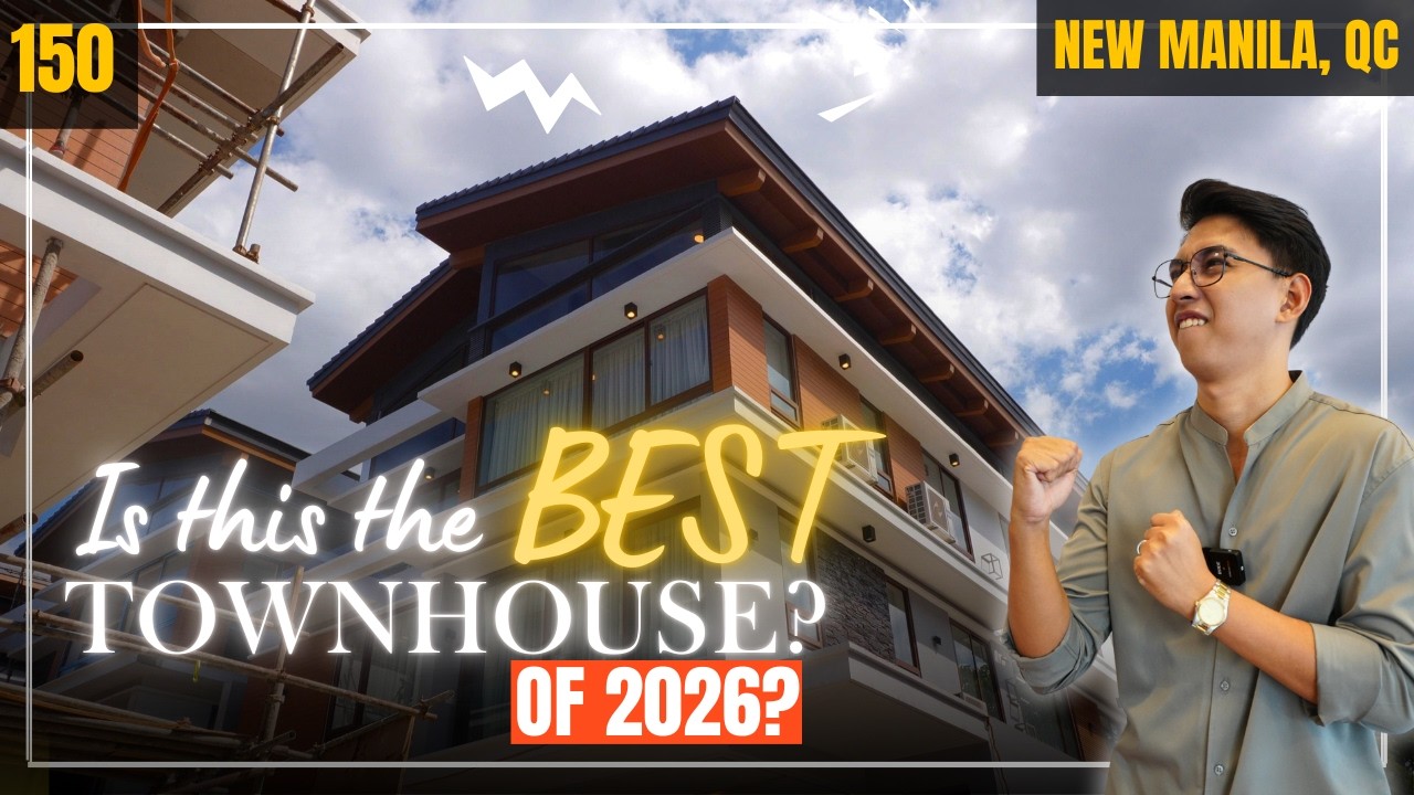 STOP SCROLLING 😳 This Is the BEST Townhouse I’ve Ever Toured in New Manila | House Tour #150