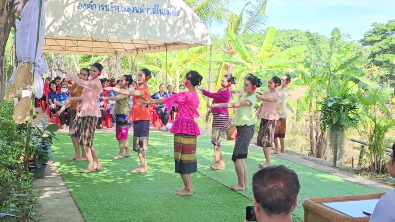 สัญญาเดือนหก ชุมนุมนาฏศิลป์โรงเรียนพิมายวิทยา วันดำนา ณ.ศูนย์เกษตรโรงเรียนพิมายวิทยา