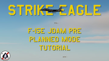 DCS World - F-15E JDAM Pre-Planned Mode