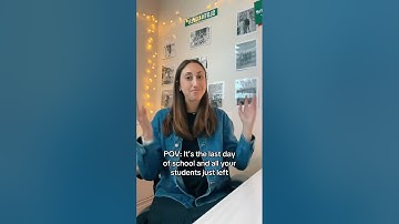 POV: The last day of school