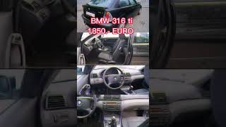 Bmw 316Mpact Park-Assistent Lm-Felgen Klimaauto Almanyada Ikinci El Araba Fiyatları 2022