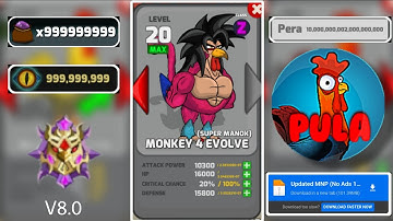 Manok Na Pula Mod Menu Update Version 8.0 Unlimited Money,Eyes, Max, Level and Dust