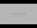 New Order - Be a Rebel (Paul Woolford Remix Edit)
