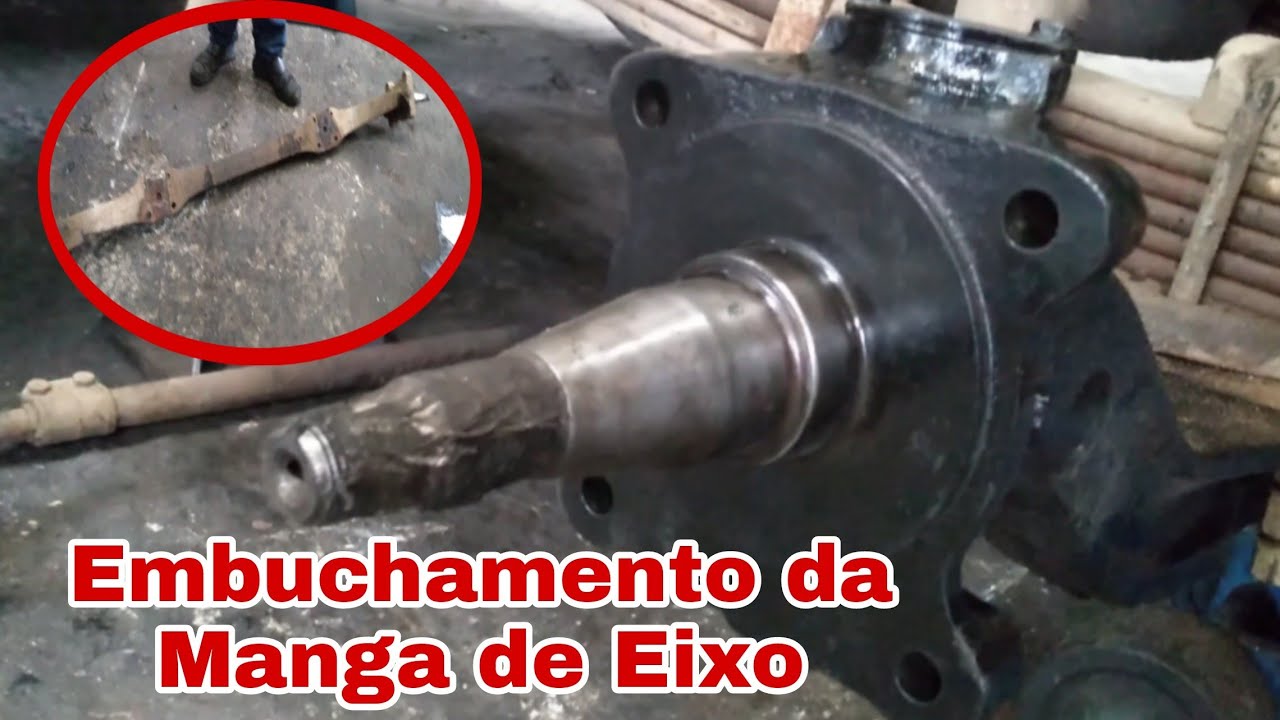 Trocando o  Embuchamento da manga de Eixo do VW 7 90