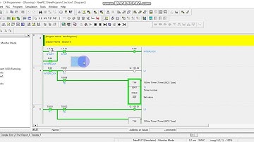 Running Lamp CX Programmer
