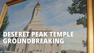 Deseret Peak Temple Groundbreaking Full Ceremony