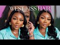 SUPER MELTED 😍 Pre Plucked Frontal Install | Soft Bouncy Curls ft. West Kiss Hair | Tamara Renaye