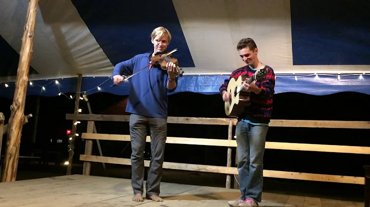 Willy Clemetson and Benjamin Foss at Maine Fiddle ...