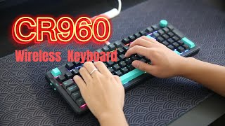 UNBOXING YUNZII Qeekestudio CR960 Wireless Mechanical Keyboard