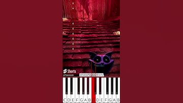 Smiling Critters call for Hightmare CatNap (@EddiePlaytimeShorts) - Octave Piano Tutorial