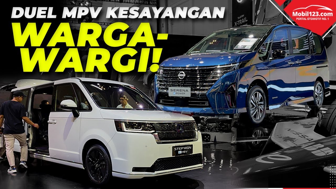 Honda STEP WGN e:HEV vs Nissan Serena e-Power, Mana Yang Lebih Oke Buat Keluarga?