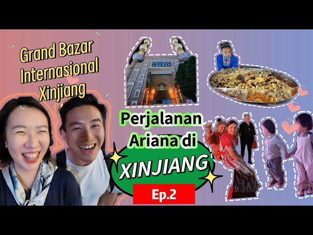 GRAND BAZAR  XINJIANG ❤️ KEHIDUPAN MALAM HARI DI URUMQI SEPERTI APA? (Ep.2) class=