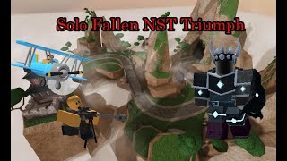 Solo Fallen NST Triumph in Sacred Mountains (Casual) | Roblox Tower Defense Simulator