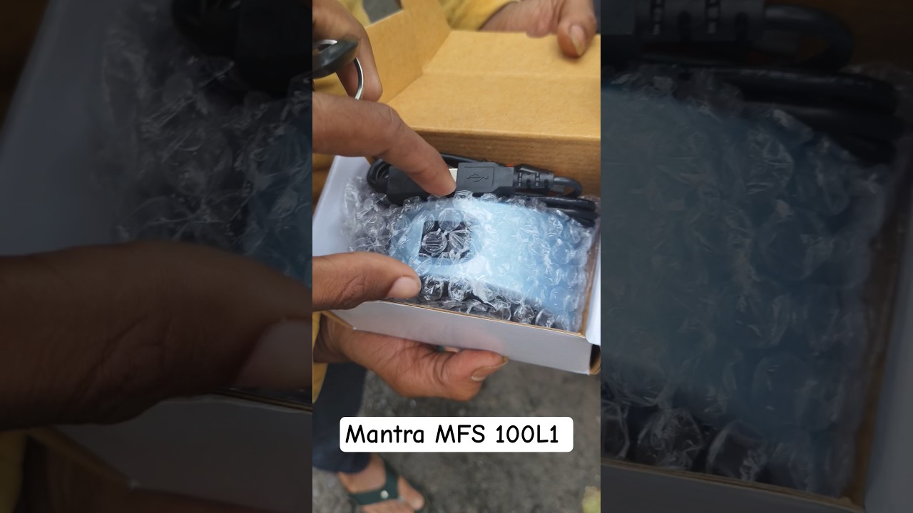 Mantra MFS 100 L1 Device 💛😵😵‍💫 