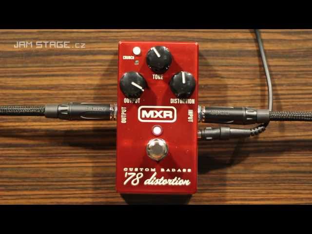 Dunlop MXR Custom Badass ´78 Distortion (Aivn) - YouTube