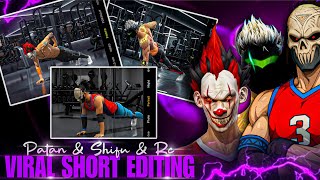 VIRAL AI PUSHUP VIDEO EDITING TUTORIAL🤯📈 SHORTS EDIT LIKE👉 @PATANGAMERYT &amp; @shifu_ff &amp; @rcindianff 😎