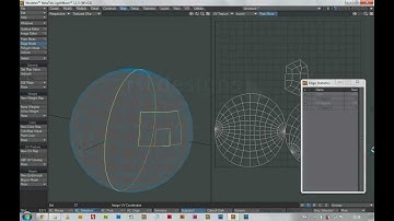 Using LW11.5 ABF UV Unwrap, with Edge Mode, Select Path and Save Sets