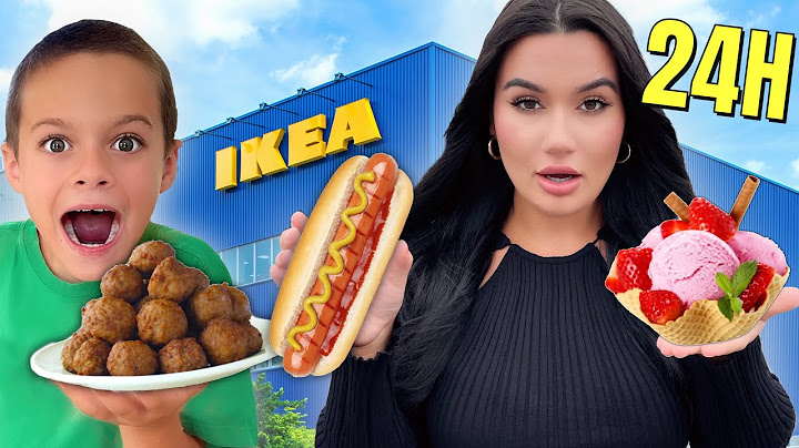 ON MANGE CHEZ IKEA PENDANT 24H