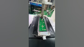 Automatic Soldering Machine with Dual Platform | PCB Drag Soldering Demo#soldering #machine #factory